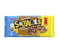 Kellogg's Rice Krispies Squares Caramel & Chocolate Snack Bars 8 x 36g