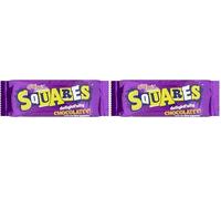 Kellogg's Rice Krispies Squares Delightfully Chocolatey Bar 30 x 36g (Pack of 2)