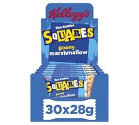 Kellogg's Rice Krispies Squares Marshmallow Snack Bar, 30 x 28g (Pack of 30)