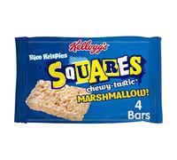 Kellogg's Rice Krispies Squares Marshmallow Snack Bars Box, 4 x 28g