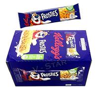 KELLOGGS Snack BAR Full Box Original (FROSTIES Cereal & Milk (25 x 25g))