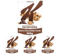 Kellogg's Special K Granola Dark Chocolate Curls 350g (Pack of 4)