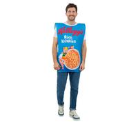 Kelloggs Unisex Adult Rice Krispies Cereal Box Costume Tabard