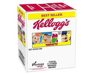 Kellogg's Variety Pack 6 x 8 Packs Individual Servings
