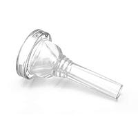 Kelly 12C Crystal Clear Plastic Trombone Mouthpiece