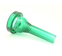 KELLY-51D - Large-shank Trombone/Euphonium Lexan-Mouthpiece - Crystal-Green