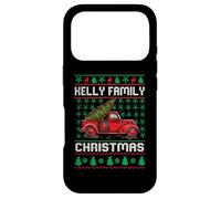 Kelly Family Ugly Christmas Sweater Red Truck Funny Xmas Case for iPhone 17 Pro