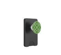 Kelly Green Trellis Preppy Chinoiserie Trellis Pattern PopSockets PopWallet for MagSafe
