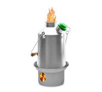 Kelly Kettle - Scout Kettle - Solid fuel stoves size 1,2 l, stainless steel