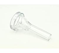 Kelly Mouthpieces Large Shank 51D Trombone Mouthpiece Crystal Clear