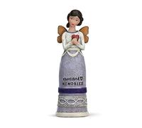 Kelly Rae Roberts Cherished Memories Angel Figure, Resin, Multi-Colour, 30 x 40 x 105 cm