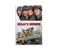 Kelly's Heroes (1970) Vintage Classic Movie Posters Wall Art For Enhance Your Room Aesthetic Picture Canvas Print 12x18inch(30x45cm) Unframe
