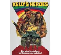 Kelly's Heroes - Movie Poster - Vintage Style Tin Sign, Reproduction Retro, Pub Bar Kitchen Garden Bathroom, Home, Plaque, Funny Decorative Wall Art, 3 Sizes (A5)