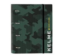 Kelme CAMO - 4 Ring Binder 35 cm with 100 A4 Sheets, Ideal for Children of Different Ages, Comfortable and Versatile, Quality and Resistance, 27 x 3.5 x 32 cm
