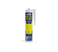 Kelmore Coloured Silicone Finish Sealant, Mould Resistant, Waterproof, Matt Finish, Neutral Cure, 310ml (Translucent)