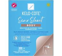 KELO-COTE Body Scar Sheets - Medical Grade Silicone - Soften & Flattens Raised Scars, Reduces Redness & Itching, Reusable Up to 21 Days - 5cm x 7.5cm