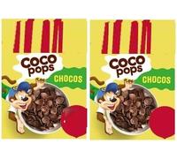 Kelog's Coco Pops Chocos Chocolate Breakfast Cereal 420g(2pack)