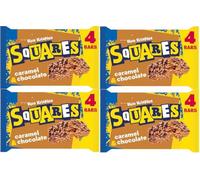 Kelog's Rice Krispies Squares Curious Caramel & Chocolate Bars 4x36g(4pack)