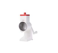 Kelomat Stainless Steel Nut Grater Maxi Cutting Drum Fine White Non-Slip Adhesive Strips Dishwasher Safe