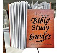 keloppasit Bible Study Guide, Bible Study Journal Notebook, Daily Spiritual Growth Workbooks Summary Note Supplies For Reading