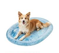keloppasit Cool Mat for Dogs | Portable Folding Kitty Ice Sleeping Mattress,Puppy Cooling Sleeping Pad - for Doggy Hot Weather Indoor Outdoor Travel Crate Patio Balcony Beach