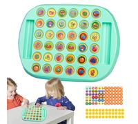 keloppasit Memory Match Game - Animal Fruit Patterns Learning Board Toy - Flipping Matching Chess Board Game,for Toddler Kids Family Kindergarten Preschool Travel Party Activities