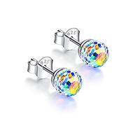 KELOWNA Crystal Earrings For Women, 925 Sterling Silver with Australia Diamond Earrings, Gift For Women On Birthday,Wedding, Graduations And Anniversary Earring.