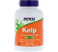 Kelp - 200 - 150mcg Tablets - Green Seaweed Superfood & Iodine Supplement