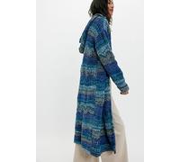 Kelp Knit Maxi Cardi at Free People in Dazzling Sea Blue, Size: XS - female
