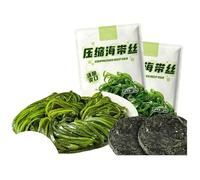 Kelp Shreds, Cold Mixed Fast Food, Fresh Kelp, Vegan,Side Dishes, Ready Meals, Snack Food,Delicious Chinese Snack Gift (50bags)