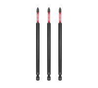 KELSON 3pcs PZ1 150mm Pozi 1 Impact Rated Screwdriver Bits 1/4" Universal