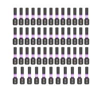 KELSON 50pcs 4mm Hex 25mm H4 Impact Rated Screwdriver Bits 1/4" Universal