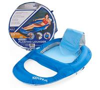 Kelsyus Premium Floating Lounger with Fast Inflation, Inflatable Recliner Chair, Lake & Pool Float for Adults with Cup Holder, Amazon Exclusive