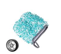 Keltra Car Wash Mitt,Plush Microfibre Cleanning Brush Finger Design Brush Applicator Washing Care Accessories Finesse Dusting Equipment Intricate Detailing The Clay On The Auto for Car Wheel