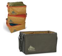 Kelty CAR-GO-Box - Camping, Tailgating, Travel Organization Kit for Trucks, Vans, SUVs, Cars - Color Coded Packing Cubes, Rugged Fabric, 45L