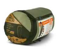 Kelty - Cosmic Synthetic 0 - Synthetic sleeping bag size 199 x 79 cm - Regular, cherry mahogany / sea spray