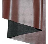 KELUBATU Plain Faux Leather Fabric Sheet 100cm x 140cm Waterproof Scratch-Resistant Leatherette Upholstery Material, Easy to Cut and Clean for Furniture Refurbishment, DIY, Sofa Repair (Dark Brown)