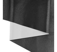 KELUBATU Waterproof Faux Leather Fabric Durable Scratch-Resistant Leatherette Upholstery Material, 200cm x 140cm Black Sheet, Easy to Clean & Cut for Furniture Refurbishment, DIY Crafts, Sofa Making