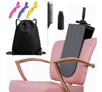 kelukeya Mannequin Head Clamp Stand for Chairs, Adjustable Wig Head Stand Holder for Cosmetology Hairdressing Seat Back Clamp (Large)