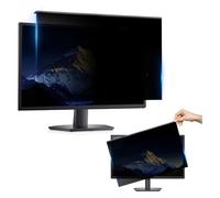 KELUNIS Hanging Computer Privacy Screen Protector, Shield Compatible for 24 Inch Widescreen Desktop Monitor, Anti Blue Light Filter Type Anti Scratch,547x320mm