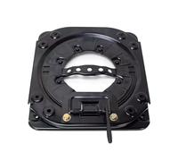 KELUNIS Universal Swivel Seat Base Swivel Seat Mounting Plate 360 Degree Swivel Car Seat Base 4.0mm Steel Plate for High Load Commercial Vehicle