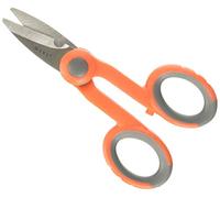 KELUSHI Modern Silver Stainless Molybdenum Vanadium Scissors for Soft Cable, Wire, Insulation Materials, Cable Tie and More