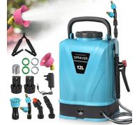 Kelvenix 12L Electric Cordless Knapsack Pressure Sprayer in Blue | Size: 100g Kelvenix Blue 100g