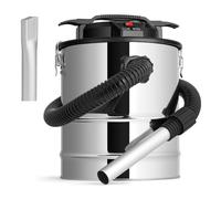 Kelvenix 15L Ash Vacuum Cleaner 100W for Fireplace in Grey | Size: 0.6m2 Kelvenix Grey 0.6m2