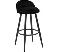 Kelvenix 1x Tall Bar Stool black | Size: 0.6m2 Kelvenix Black 0.6m2