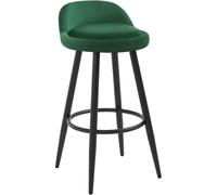 Kelvenix 1x Tall Bar Stool Dark Green | Size: 0.6m2 Kelvenix Dark Green 0.6m2