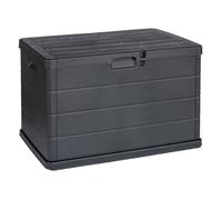 Kelvenix 200L Large Lockable Outdoor Garden Storage Box - Anthracite in Black | Size: 0.6m2 Kelvenix Black 0.6m2
