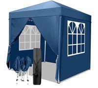 Kelvenix 2x2m Pop Up Gazebo Marquee Outdoor Garden in Blue | Size: 0.6m2 Kelvenix Blue 0.6m2