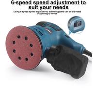 Kelvenix 300W ELECTRIC RANDOM ORBITAL SANDER in Blue | Size: 10000mm x 520mm Kelvenix Blue 10000mm x 520mm