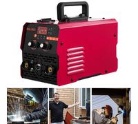 Kelvenix 3IN1 MIG WELDER INVERTER 350Amp MMA GASLESS TIG in Red Kelvenix Red